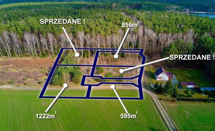 działka na sprzedaż - Kaczory, Śmiłowo